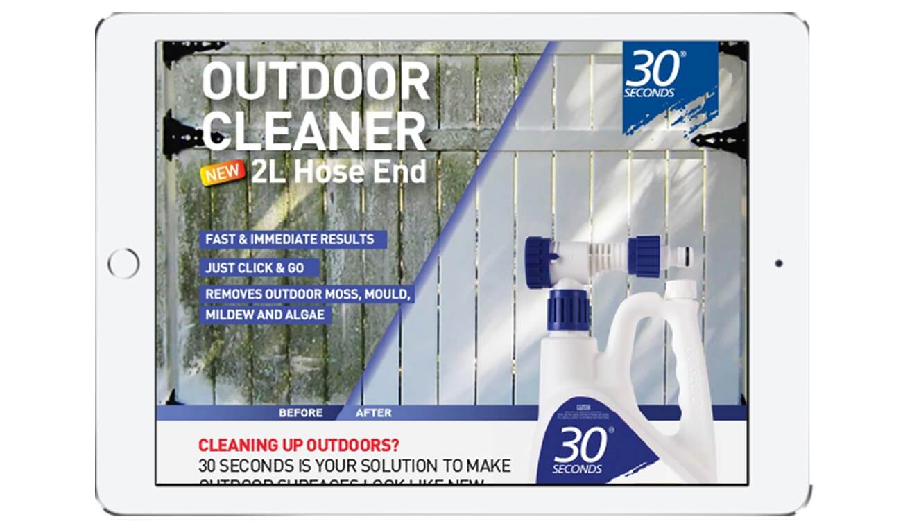 30 Seconds Outdoor Cleaner